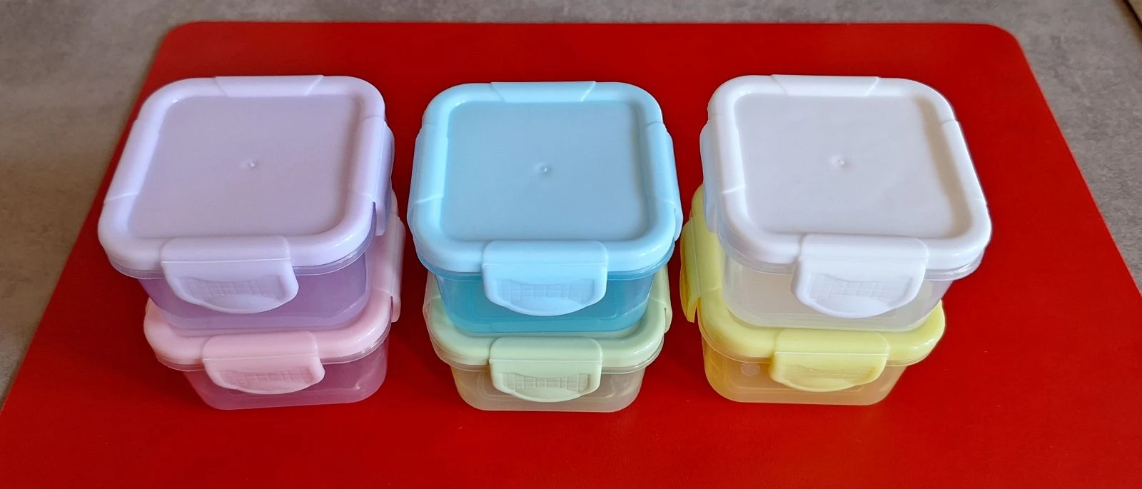 Caixas de armazenamento de cozinha com tampa 6 peças GMMG – photo 3